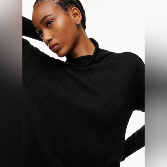 Aritzia Wilfred Cyprie Merino Wool Turtleneck Sweater - Picture 4 of 7